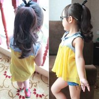 【hot sale】□ C05 Short Curly Clip In Hair Extension Ponytail Girl Synthetic Drawstring Wig