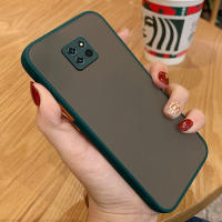 เคส Huawei Mate 20 Pro Case ความรู้สึกผิวบางเลนส์ใส ป้องกันการกระแทก ป้องกันการตกฟิล์มป้องกันกล้อง ฮาร์ดแบ็คเคสซอฟท์ซิลิโคนเอดจ์ ฟูลคัฟเวอร์