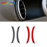 For NISSAN 350Z Z33 2003-2009 Carbon Fiber Dashboard Air Condition Outlet Vent Strip Trim Accessories