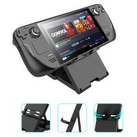 For Valve Steam Deck Stand Adjustable Portable Game Dock Base Holder Steam Deck Accessories Memory Card Holder