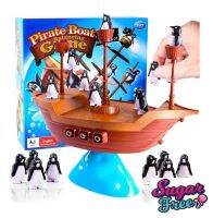 เกมครอบครัวสุดฮิตเพนกวิ้นบาลานซ์ Boat Pirate penquin เรือขนาดใหญ่ เล่นได้ 2-4 คน เหมาะกับ 3 ขวบขึ้นไป