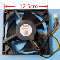 ใหม่ U12E12MS1CA3-52Z32 12.5ซม. 12V 0.15A ตู้เย็นบำรุงรักษา Fan