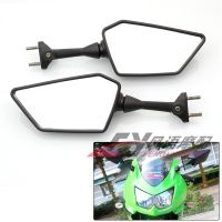 Brand Parts Black Moto Side Mirrors Motorcycle Rear View Mirror For Kawasaki Ninja250 Ninja 250R EX250 Moto Rearview Mirror