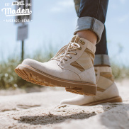 Maden brand high quality 2024 new men desert boots high sand color suede