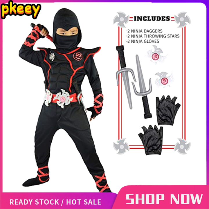 Ninja Costume Child Ninjago Party Costumes Boys Girls Halloween Fancy