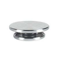 12/15cm Double Face Use Aluminum Alloy Turntable for Ceramic Clay Sculpture Platform Pottery Wheel Rotating Tools