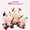 Gấu bông bò sữa ngồi cao cấp salome - ảnh sản phẩm 1