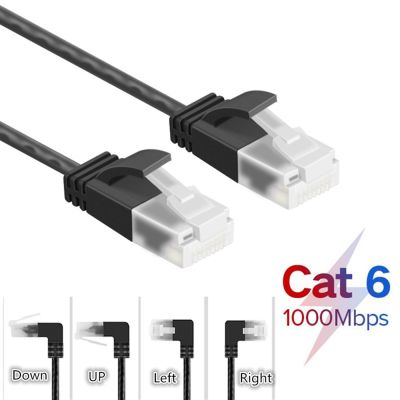 【YF】 Cat6 a Ethernet Cable Ultrafine Network for RJ45 Router Computer PS2 XBox Networking LAN Cords 0.25m 0.5m 1m 2m