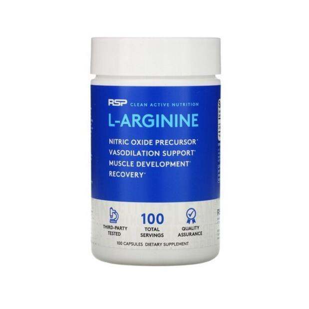 RSP Nutrition LArginine Nitric Oxide Vasodilation 100 Capsules Lazada PH