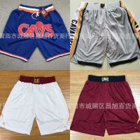 NEW Cavaliers Full Zip 2022 Pocket Pants Basketball Embroidered Shorts Y727