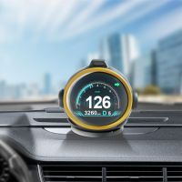 OBD2 Head Up Display อิเล็กทรอนิกส์รถยนต์มาตรวัดความเร็วด้วย GPS HUD Head Up Display