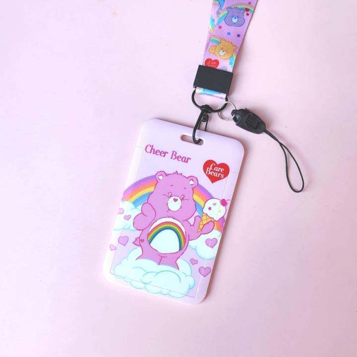 ที่ใส่บัตร-care-bears-ที่ใส่บัตรคล้องคอ-พร้อมส่ง-7-ลาย-ตามภาพ