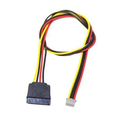 【YF】 PH 2.0mm 4Pin Small Type to 15Pin HDD SATA Power Supply Cable Cord 20AWG Wire For Industrial all-in-one HD Mini PC PDD