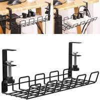 【CW】 Storage Rack Desk Cable Management Tray   Table - Aliexpress