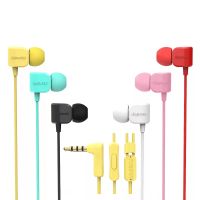 Remax 502หูฟังมีสาย 3.5mm  ไมค์ในตัว New Fashion Colorful Crazy Robot In-ear Earphone