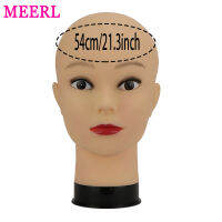 Bald Mannequin Head For Wigs Training Head Wig Head Professional Cosmetology Wig Making and Display Hat Helmet Glasses Display