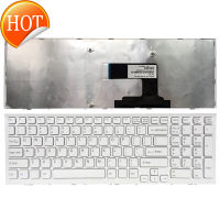 แป้นพิมพ์แล็ปท็อปสหรัฐอเมริกาสำหรับ Sony Vaio VPC-EL17FX VPC-EL15FX VPC-EL111T VPC-EL22FX VPC-EL22FX/B VPC-EL17FX/W VPC-EL24FX