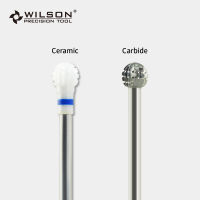 Ball Shape - Remove Foot Calluses 100927- Carbide Ceramic - WILSON Nail Drill Bit