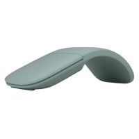 MOS เมาส์ไร้สาย Microsoft New Arc Mouse Bluetooth (Sage Color สีเขียวอมเทา), Ultra-slim and เมาส์บลูทูธ  Mouse Wireless