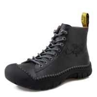 ♚☽✵ Dr. Martens Boots Mens 2021 British Mid-Top Workwear Boots New Leather Boots Mens Casual Sports Plus Size Short Boots Mens Shoes
