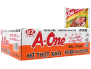 HCMThùng 30 gói mì A-One thịt xào 85g