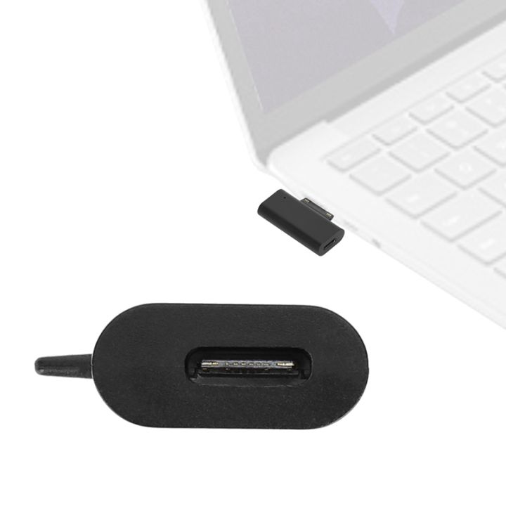 type-c-female-pd-fast-charging-plug-converter-for-surface-pro-3-4-5-6-7-book-connector-usb-c-female-to-surface-adapter