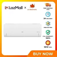 [Miễn Phí Công Lắp Đặt] [Trả Góp]Máy lạnh LG Inverter 1.5 HP V13ENO - Miễn phí vận chuyển HCM - Hiển thị nhiệt độ dàn lạnh thông minh Chức năng hẹn giờ bật tắt máy