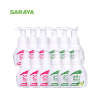 [ ขายยกลัง x 12 ขวด ] สบู่โฟมล้างมือ Silky Wash Hand Soap (Bottle) 300 ml. x 12 pcs.