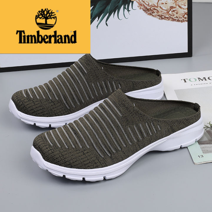 timberland-รองเท้าแตะแฟชั่นครึ่งเพนนี-ผู้ชายloafersสบายรองเท้าเปิดส้นรองเท้ากีฬาผู้ชายรองเท้าน้ำหนักเบารองเท้าผ้าใบผู้ชายรองเท้าผ้าใบระบายอากาศผู้ชาย-รองเท้าผู้ชายรองเท้าแตะขนาดใหญ่สำหรับผู้ชาย-45-46-