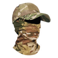 ทหาร Hood ยุทธวิธีกองทัพเบสบอลหมวกฤดูร้อน Snapback Sun หมวก Outdoorfishing ขี่จักรยาน Camouflage Balaclava Half Ski New