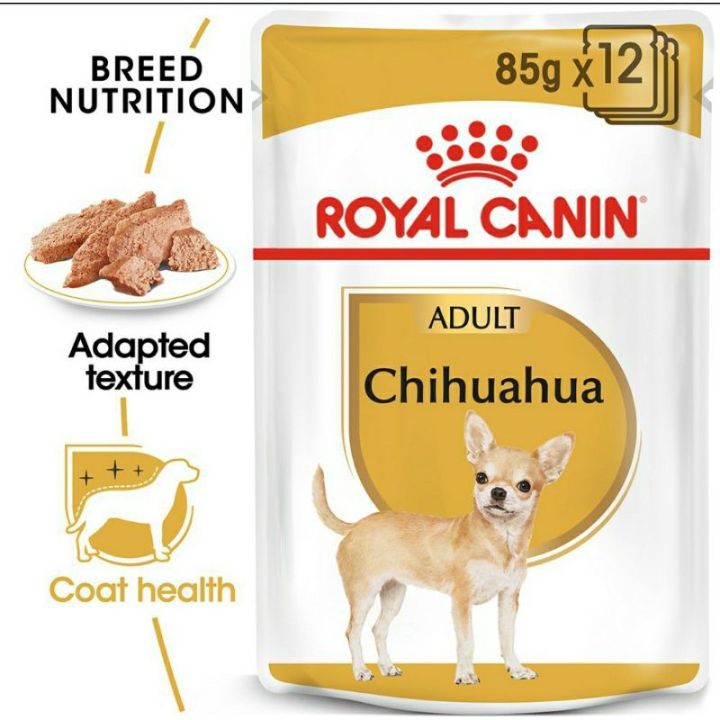 royal-canin-chihuahua-adult-wet-สำหรับสุนัขโต-พันธุ์ชิวาวา-12-ซอง