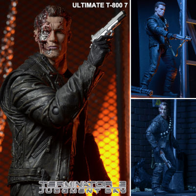 Figma ฟิกม่า Figure Action Neca จากหนังดัง Terminator 2 Judgment Day ฅนเหล็ก 2029 T-800 Arnold Schwarzenegger อาร์โนลด์ ชวาร์เซเน็กเกอร์ Ultimate Ver แอ็คชั่น ฟิกเกอร์ Anime อนิเมะ การ์ตูน มังงะ ของขวัญ สามารถขยับได้ Doll ตุ๊กตา manga Model โมเดล