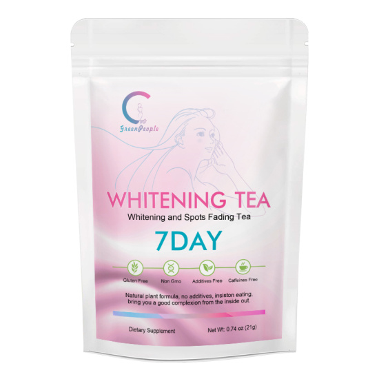 Gpgp greenpeople whitening tea slim body ức chế melatonin làm trắng da - ảnh sản phẩm 1