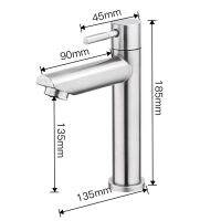 【YP】 Basin Sink Faucet Corrosion Resistant Single-Cooled Hole Faucets