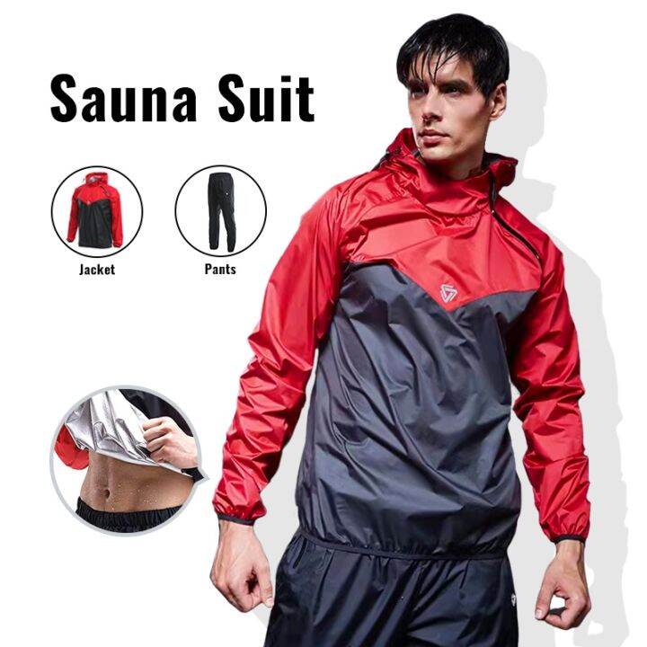 「VeiLai」Sauna Jacket Sauna Suit For Men Exercise Fast Weight Loss