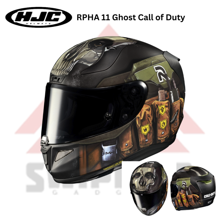 HJC Helmets RPHA 11 Ghost Call of Duty | Lazada PH