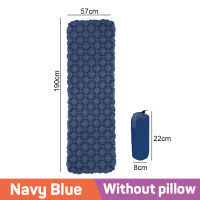 Outdoor Inflatable Sleeping Pad Camping Mattress Ultralight 190CM Travel Mat Waterproof Folding Bed Air Cushion Hiking Trekking