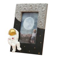 Astronaut Photo Frame Set-Up Wall-Mounted Couple Commemorative Home Desktop Decoration Puzzle Frame