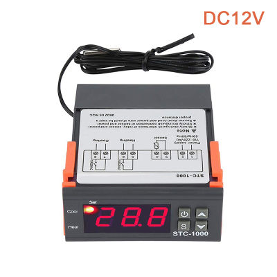 [Shelleys] เครื่องควบคุมอุณหภูมิ STC-1000ดิจิตอลแบบสากลควบคุม AC110-220V เทอร์โมสตัท DC12V DC24V