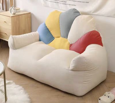 ส่งฟรี❗️ พร้อมนั่ง🌈Murakami Sofa โซฟามูราคามินิ เนื้อผ้าคัตตอน โซฟา โซฟาญี่ปุ่น โซฟาเบด มินิมอล โฟม3-5mm โซฟานั่งเล่น โซฟาเล็กในห้อง