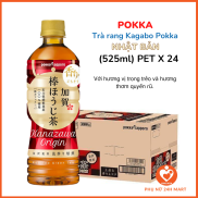 Trà rang Kagabo Pokka Sapporo 525ml nhật bản T5 2024