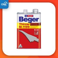 ทินเนอร์เบเยอร์ Beger M1199 ขนาด 1/4 แกลลอน สำหรับผสมสีย้อมไม้เบเยอร์