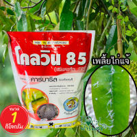 ? โกลวิน 85 (คาร์บาริล) 1 กิโล ยากำจัดแมลง เพลี้ย ยาฆ่าหนอน กำจัดหนอน ปลวก มด  สำหรับ : พืชผัก ไม้ผล และไม้ดอกไม้ประดับทั่วไป