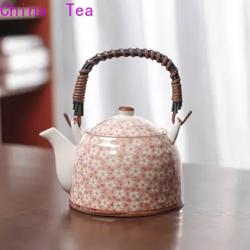 Ceramic Teapot Flower Tea Pot, Cool Water Pot, Restaurant Large Cold Water  Pot, Single Tea Set with Filter Screen, Fashion - AliExpress