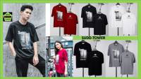 Sudd เสื้อคอกลม ชาย ทรง oversize รุ่น Tower รวม 5 สี