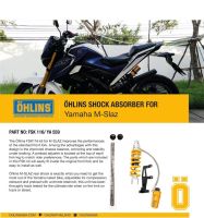 ของแท้! โช็ค Ohlins สำหรับรถรุ่น M-slaz