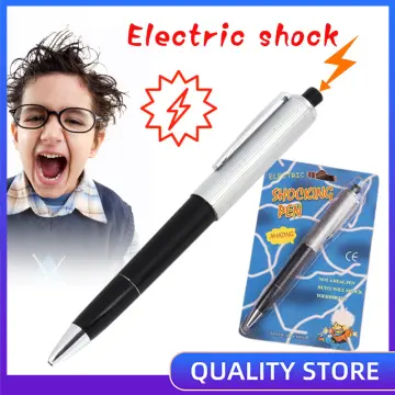  1Pcs Electric Shock Pen Toy Utility Gadget Gag Joke