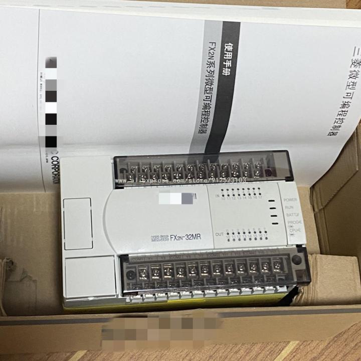 32MR FX2N 001 FX2N โมดูล PLC 100 - 240VAC 32คะแนนตัวควบคุมโปรแกรมได้ ...