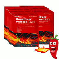 160Pcs Capsicum Plaster Hot Pain Relief Patch Muscle Strain Back Pain Knee Joint Ache Chinese Medical Massage Adhesive Sticker