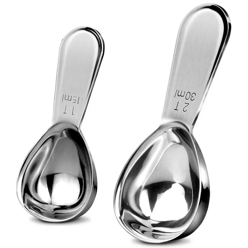 Measuring Coffee Scoop, 304 Stainless Steel Coffee Graduated